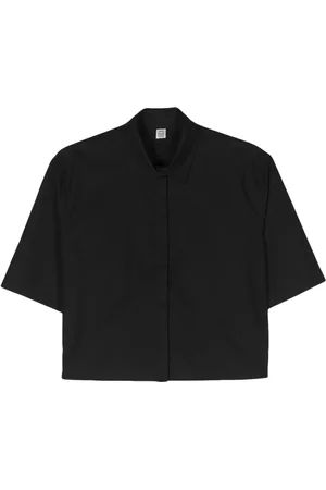 Totême Cropped skjorte med klassisk krave