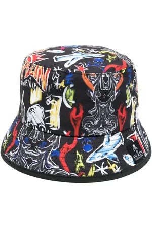 Philipp Plein Bøllehat med grafisk tryk