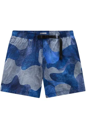 Woolrich Træningsshorts med kamuflagetryk
