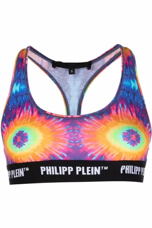 Philipp Plein Bh med batiktryk og logo