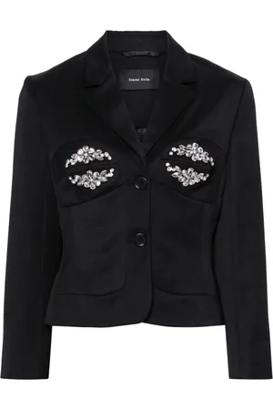Simone Rocha Blazer med krystaludsmykning