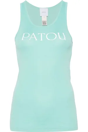 Patou Tanktop i økologisk bomuld med logotryk
