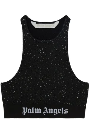 Palm Angels Soiree croptop med logotryk
