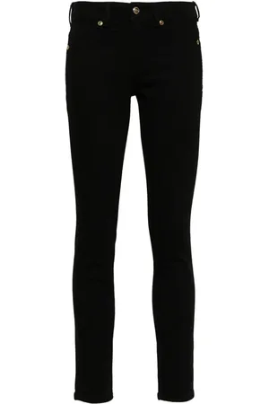 VERSACE Smalle jeans med logoplade