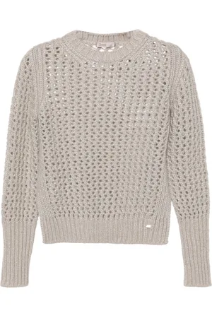 HERNO Trøje i løs strik og lurex