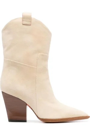 santoni Farmers 85 mm ruskindsstøvler