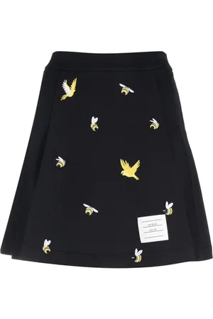 Thom Browne Nederdel med A-snit og broderi