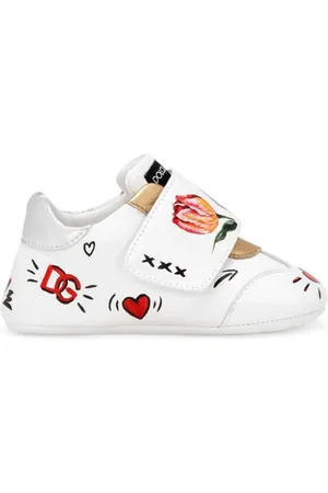 Dolce & Gabbana Sneakers i læder med logomærke