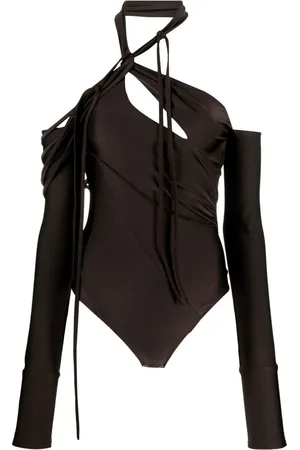 COPERNI Bodysuit med off-shoulder-snit og halterneck