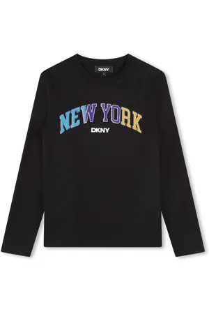 DKNY T-shirt med logotryk
