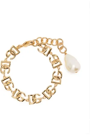Dolce & Gabbana Pung med poleret finish og logoplade