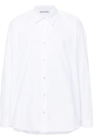 Acne Studios Skjorte med broderet logo