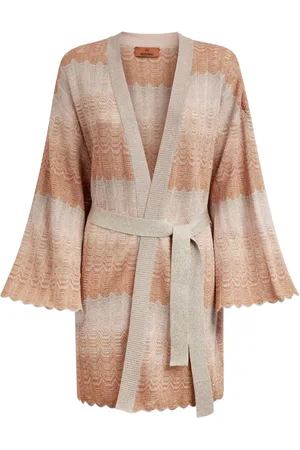Missoni Cardigan med zigzag- og græskmønster