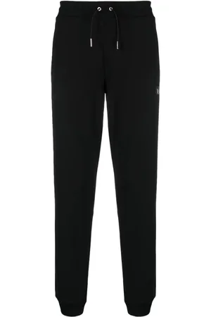 EA7 Joggingbukser med løbesnor og logomærke
