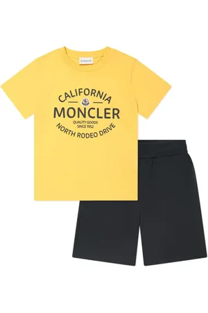 Moncler Shortssæt med logotryk