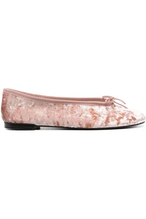 Repetto Ballerina-sko i velour med børstet effekt