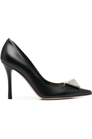 VALENTINO GARAVANI One Stud 100mm pumps med krystaludsmykning