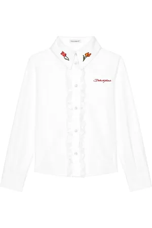 Dolce & Gabbana Skjorte med tulipandetalje