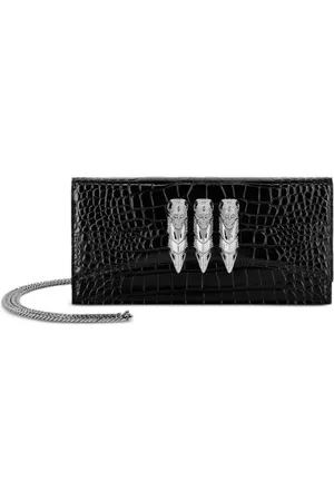 Philipp Plein Mini clutch i kalvelæder