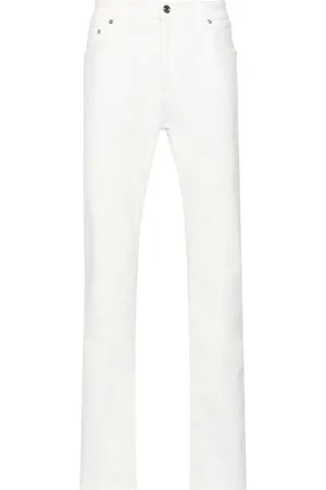 Etro Jeans med lige ben og jacquard-mønster
