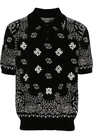AMIRI Polotrøje i jacquard med logo-bandana