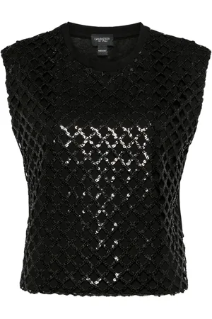 Giambattista Valli Tanktop med pailletter