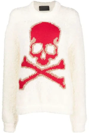 Philipp Plein Skull&Bones striktrøje
