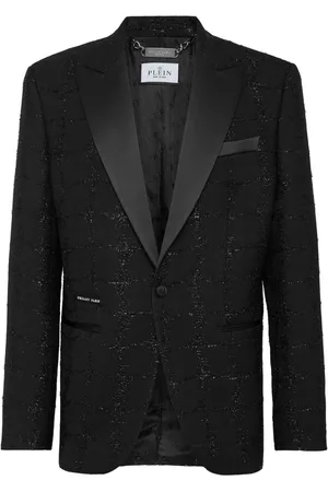 Philipp Plein Duke blazer med glimmer
