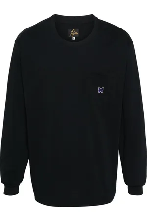 Pins & Needles T-shirt med sommerfuglebroderi