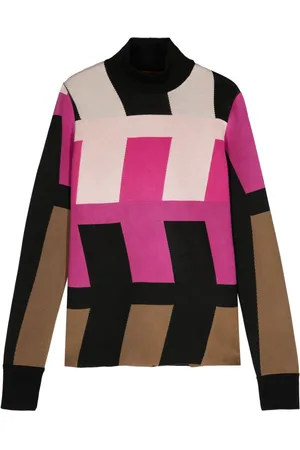 Colville T-shirt med geometrisk piletryk