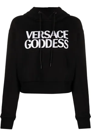 VERSACE Goddess hættetrøje med logo