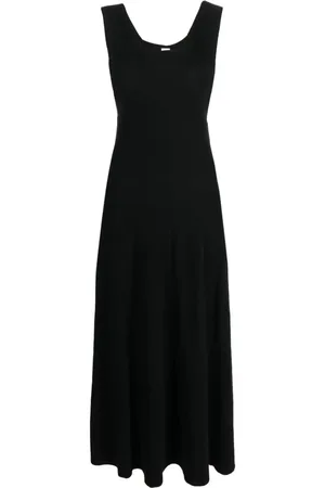 By Malene Birger Lang kjole med rund hals