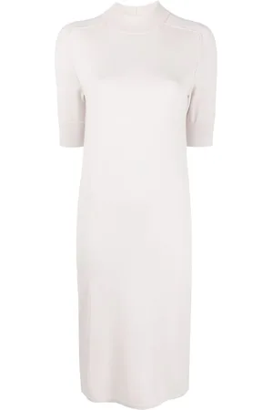 Calvin Klein Midi ribstrikket kjole