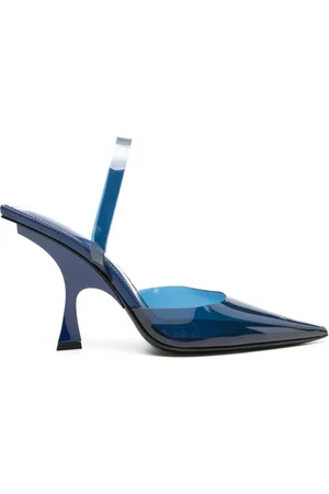 The Attico Ester 95mm slingback pumps i ruskind