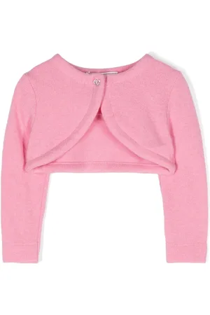 MONNALISA Cropped børstet cardigan
