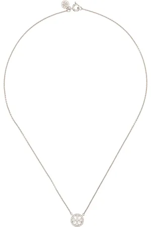 Tory Burch Miller Double T krystalhalskæde