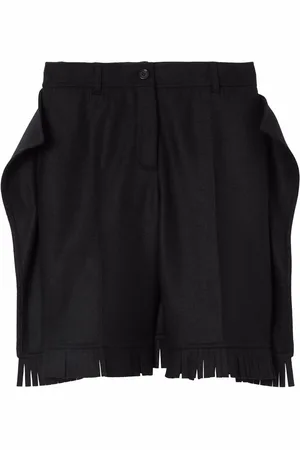 Burberry Knælange shorts med frynser