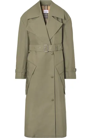 Burberry Trenchcoat i gabardine med bælte