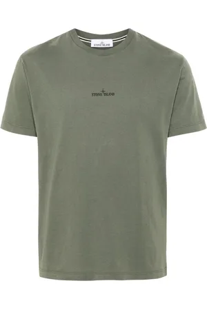 Stone Island T-shirt med kompasmotiv