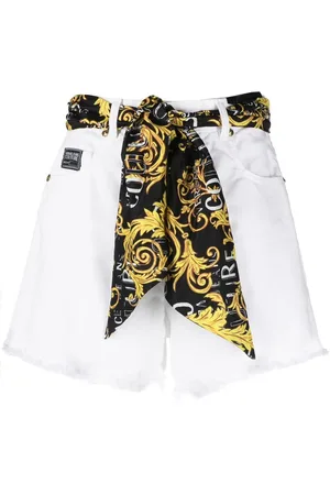 VERSACE Shorts med snøre i taljen