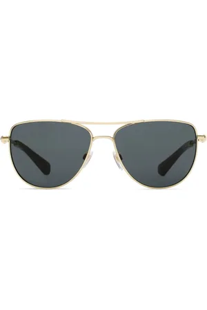 Burberry Navigator-solbriller med skildpaddeeffekt