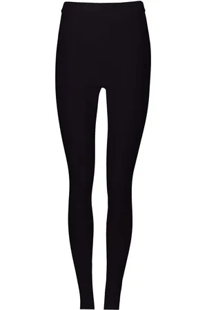 Salvatore Ferragamo Strækbare leggings med logoplade