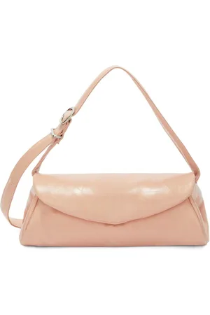 Jil Sander Cannolo Grande taske i læder