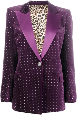 Philipp Plein Blazer med krystaludsmykning