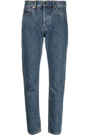 WARDROBE.NYC Cropped forvaskede denimjeans