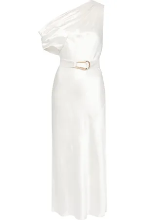 Acler Ellison kjole med off-shoulder-snit