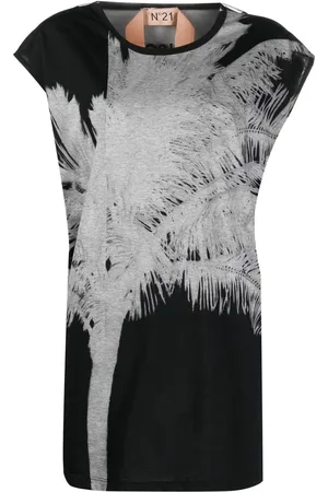 Nº21 Top med grafisk tryk