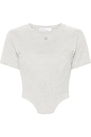 GIUSEPPE DI MORABITO T-shirt med korsetlag