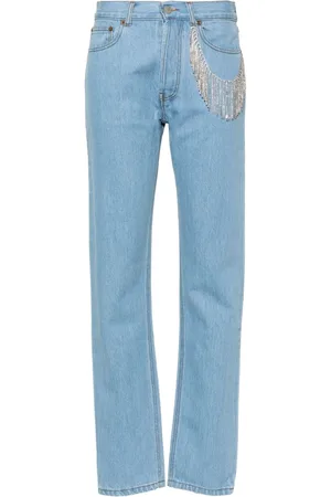 Forte Dei Marmi Jeans med krystaludsmykning