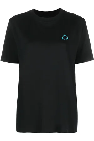Botter T-shirt med rund hals og slogantryk